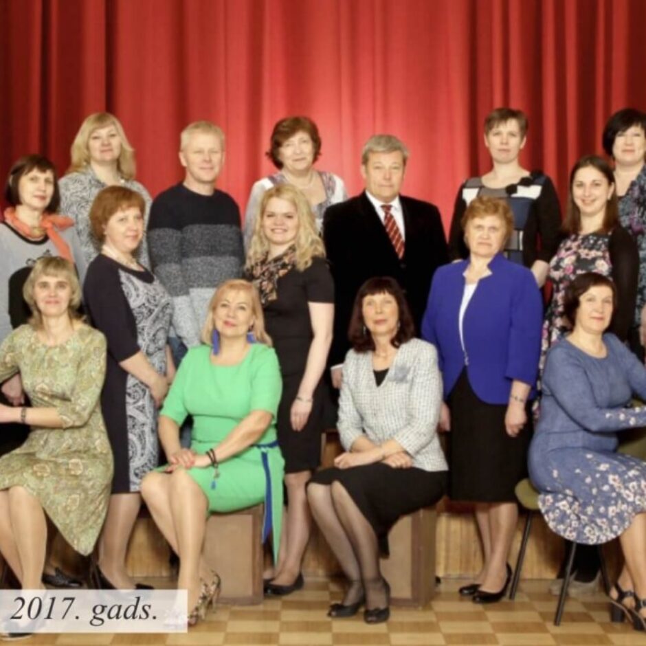 Skolotāju kolektīvs, 2017. gads